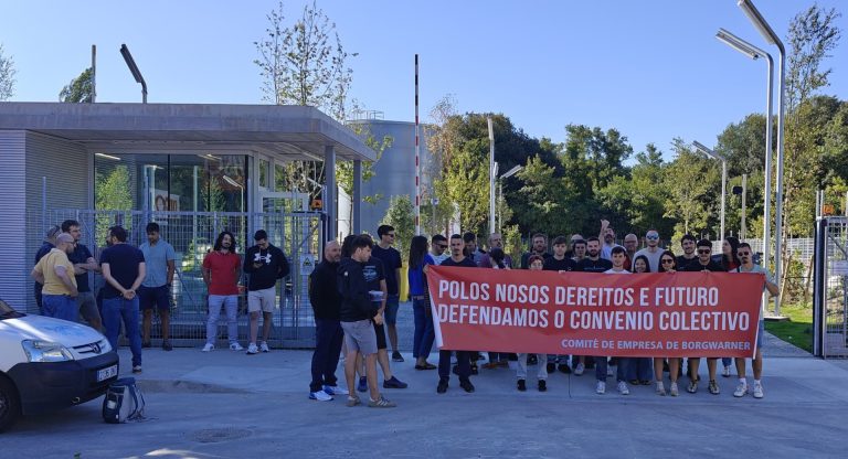 Sindicatos cifran en un 100% el seguimiento de la huelga en BorgWarner en sus centros productivos de Vigo y O Porriño