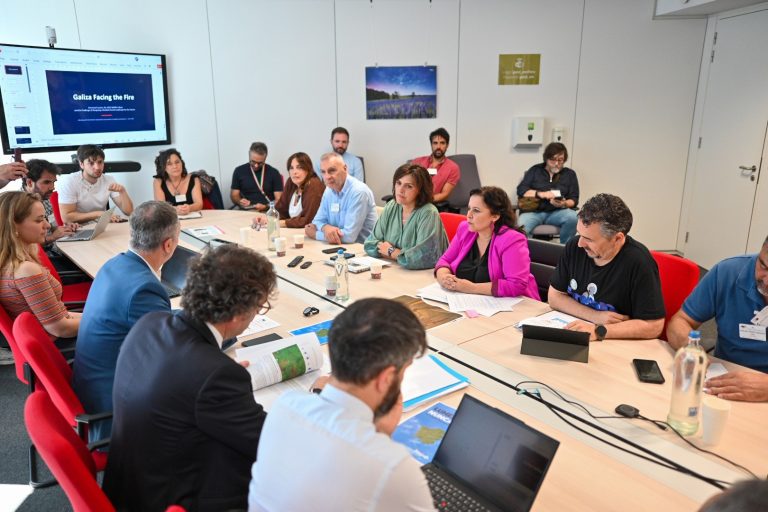 El BNG denuncia en Bruselas las «deficiencias» de la Xunta en la prevención de incendios en Galicia