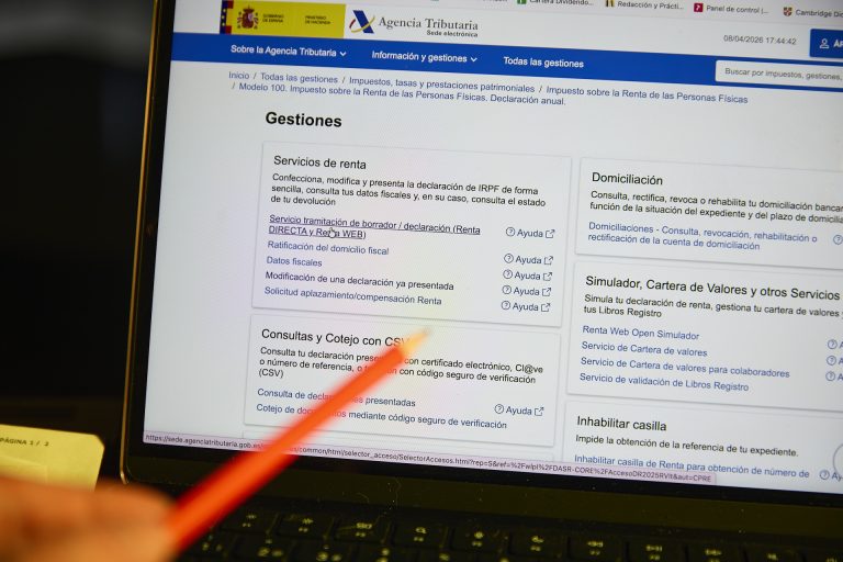 Hacienda devuelve 513,92 millones a 779.630 contribuyentes gallegos al cierre de la campaña de la renta