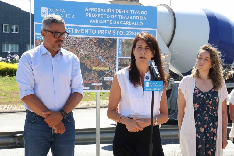 La variante de Carballo, en la que la Xunta invertirá 22 millones, reducirá el tráfico pesado en la trama urbana