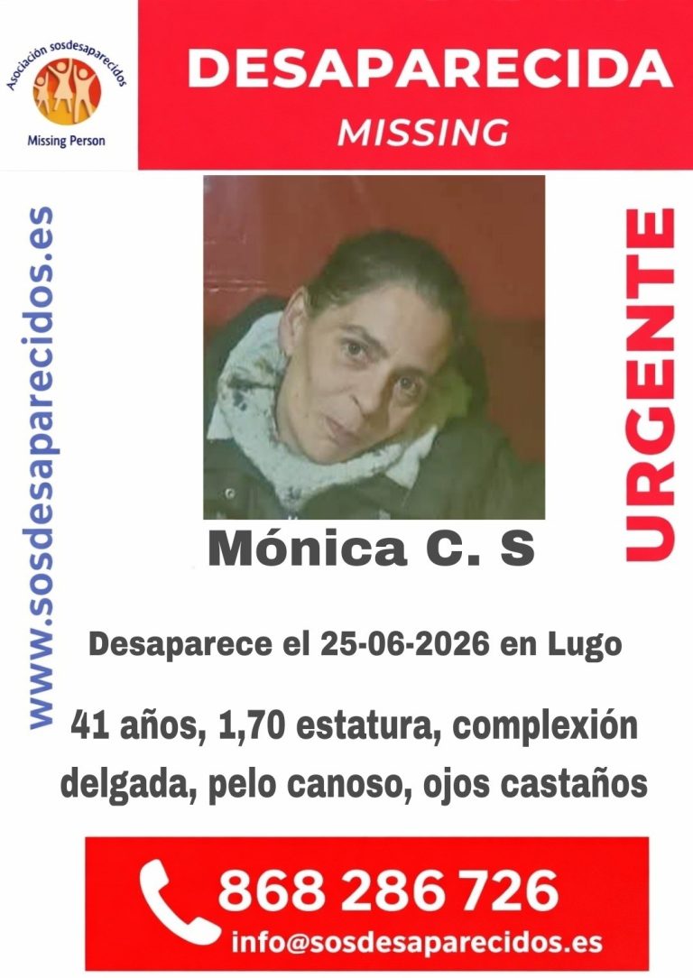 Buscan a una mujer desaparecida en Lugo desde el 25 de junio