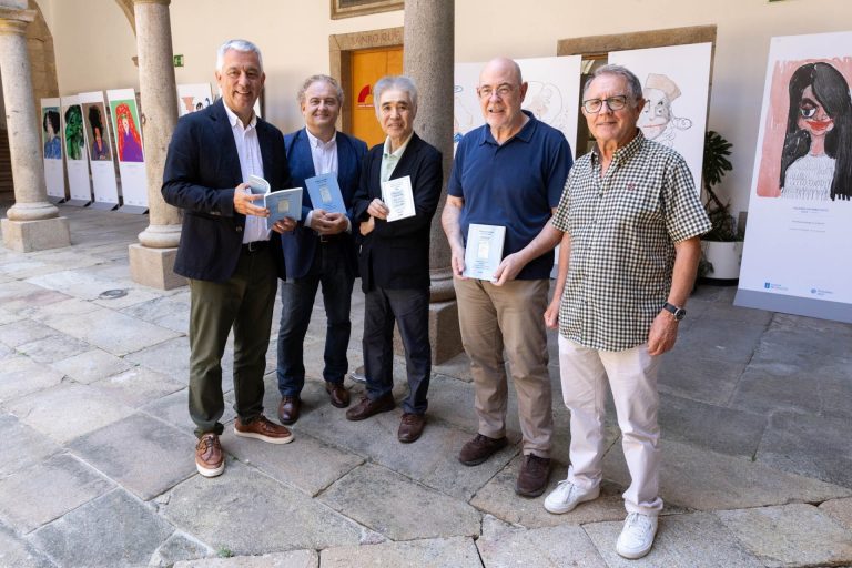 Takekazu Asaka traduce al japonés a Castelao y a Pérez Placer