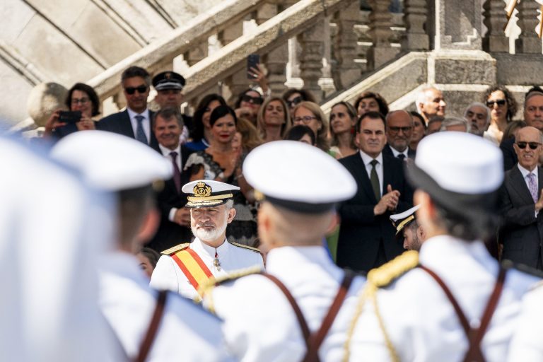 Felipe VI presidirá el próximo jueves en Marín (Pontevedra) la entrega de reales despachos de la Armada