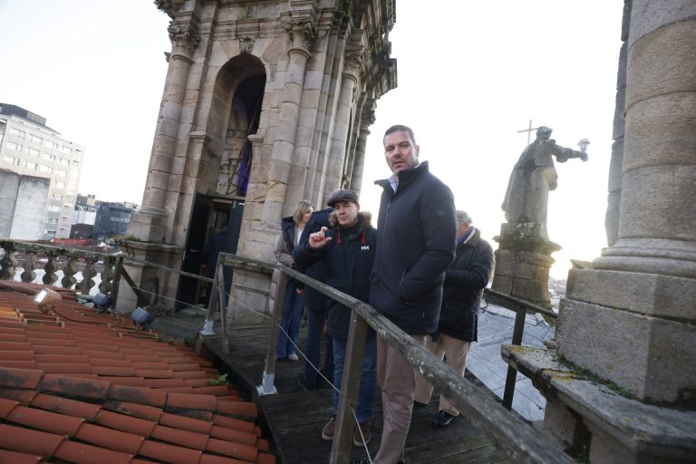La Xunta prevé que la restauración del santuario de la Peregrina en Pontevedra finalice a inicios de agosto