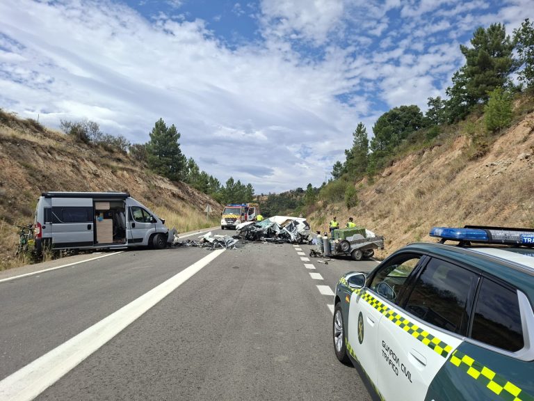 Muere un joven de 26 años vecino de Madrid en un accidente de tráfico en O Bolo (Ourense)