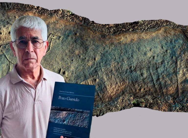 El investigador Antonio Costa identifica más de cien embarcaciones en una estación rupestre de Moaña (Pontevedra)