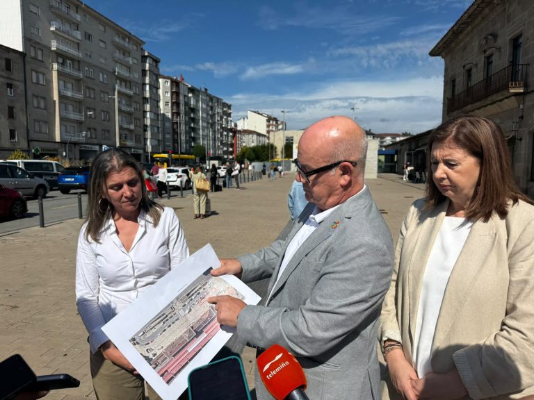 Subdelegación del Gobierno en Ourense avanza construir marquesina provisional mientras duran las obras en la estación