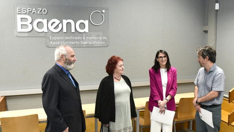 La USC inaugura el ‘Espazo Baena’ en memoria del último fusilado por el franquismo, antiguo alumno de la universidad