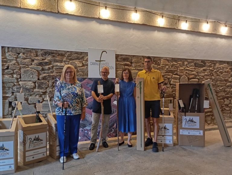 Los bastones usados por los peregrinos podrán volver al Camino de Santiago con una iniciativa que dará inicio en agosto
