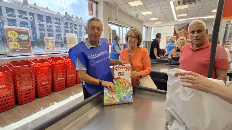 Banco de Alimentos de Vigo recauda cerca de 83.000 kilos de comida en su Recogida Primavera, un 50% más