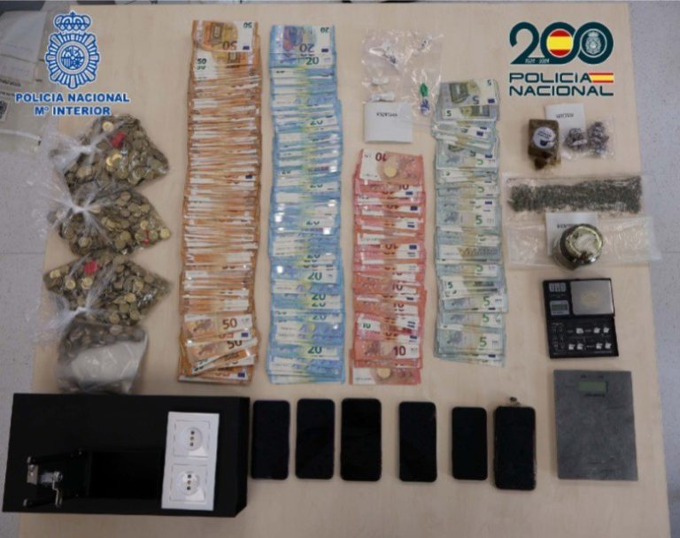 A prisión uno de los cinco detenidos en el operativo contra el tráfico de drogas en Santiago