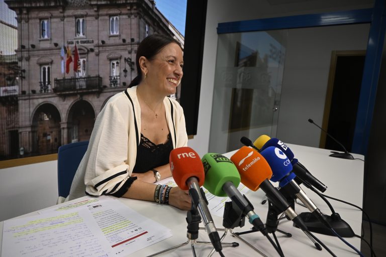 Ana Méndez defiende que PP opta a la Alcaldía de Ourense «al 100%»: «No me presento para hacer alcalde a nadie»