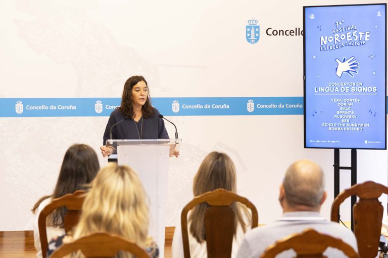 El Ayuntamiento de A Coruña pone en marcha un dispositivo para la inclusión y accesibilidad en el Festival Noroeste