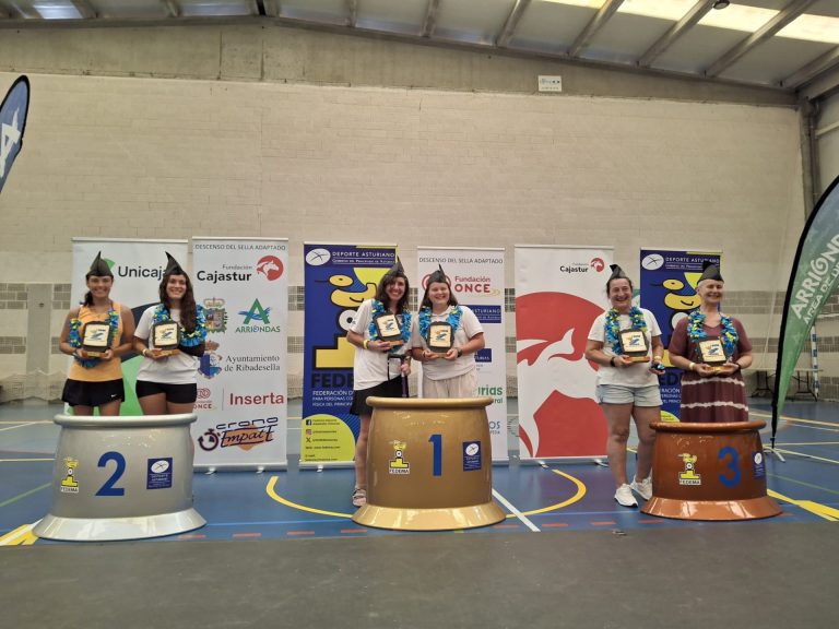 El equipo de Esfuerza de la Fundación María José Jove obtiene dos podios en el Descenso del Sella Adaptado