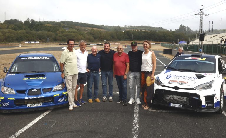 Los campeones del mundo Stig Blomqvist, Miki Biason, Petter Solberg y Luis Moya protagonizan el Rallyshow de As Pontes