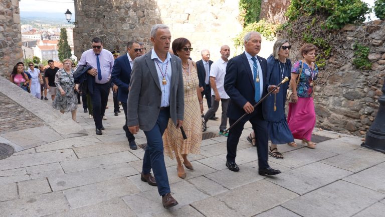 La Diputación de Lugo participa en Monforte en los actos conmemorativos en honor de la Patrona