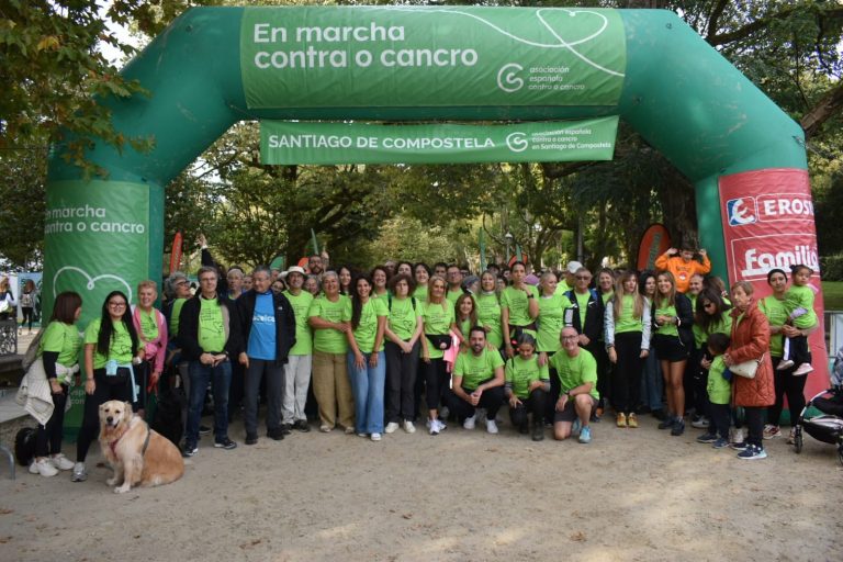 Abierto el plazo para inscribirse en Santiago en la V edición de la ‘andaina’ solidaria ‘En Marcha Contra el Cáncer’