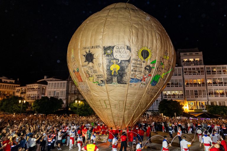 Betanzos celebra este martes la primera ‘jira de Os Caneiros’ con un dispositivo especial de seguridad