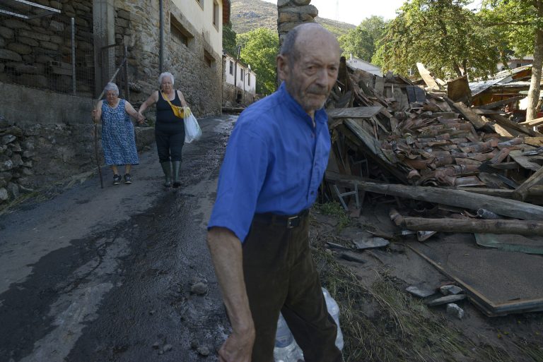 Viana do Bolo (Ourense), en «tensión» ante episodios de lluvia, a la espera de finalizar actuaciones para evitar riadas