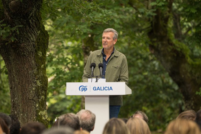 Rueda pide un gobierno que «crea en Galicia» y que se convoquen elecciones «cuanto antes»: «Así se acaba esta pesadilla»