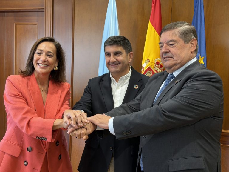 Pedro Blanco pide a Taboadela «redoblar esfuerzos» en las estrategias del Gobierno como nueva subdelegada en A Coruña