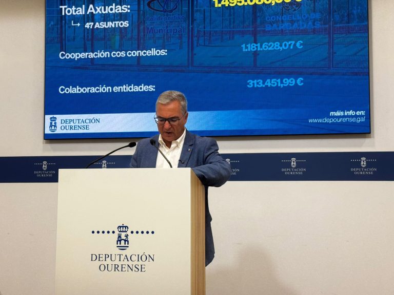 Menor confirma la propuesta de Víctor Baladrón como un candidato a la Alcaldía en Verín «beneficioso e interesante»