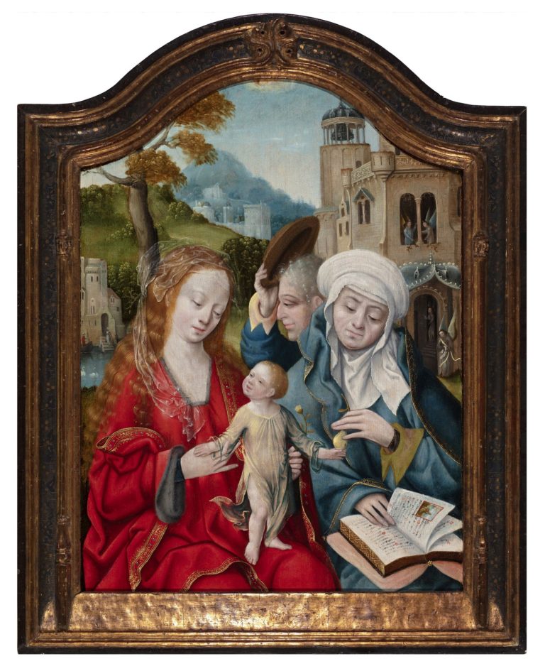 Entregan al Museo de Bellas Artes de A Coruña una tabla flamenca del siglo XVI recuperada del tráfico ilícito