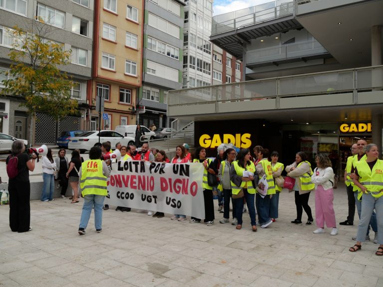 Personal del comercio de alimentación de A Coruña inicia un nuevo calendario de movilizaciones por un convenio «digno»