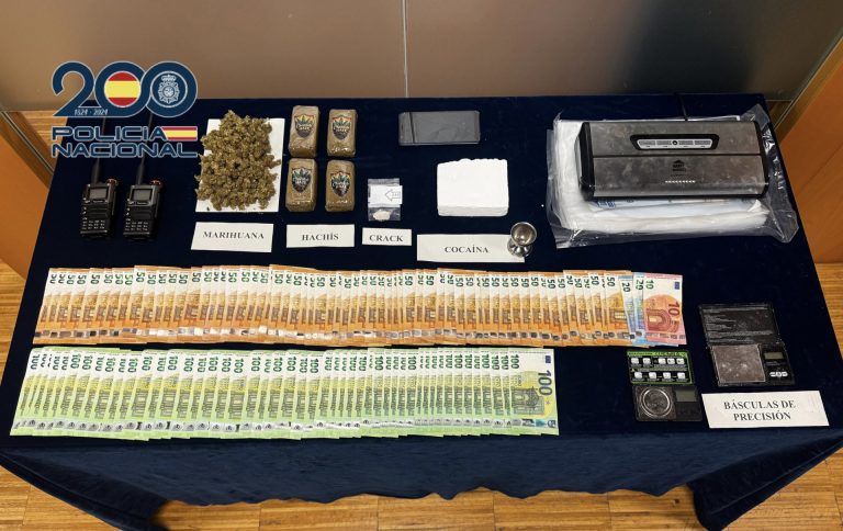 Prisión provisional para dos de los cinco detenidos en Vigo en una operación contra el tráfico de drogas