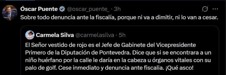 PSOE y BNG piden el cese del jefe de gabinete del vicepresidente de la Diputación de Pontevedra por un vídeo de TikTok